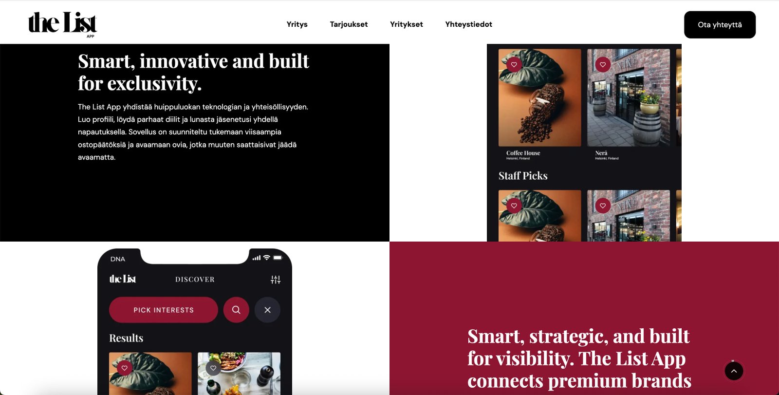 The List App screenshot 1